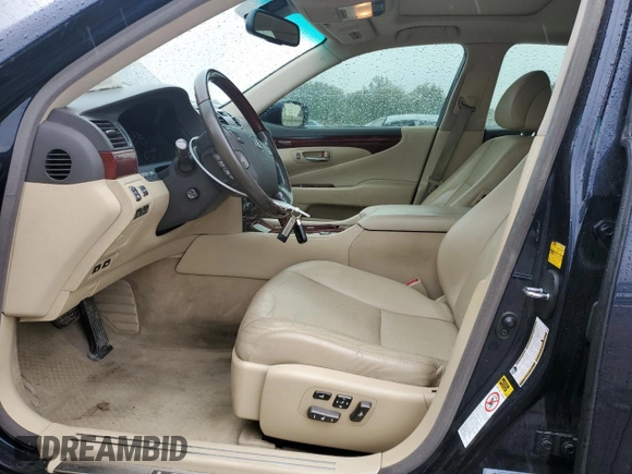 2008 Lexus LS 460 с VIN JTHBL46FX85055328, выставлен на аукционе Copart как лот 59573745 с пробегом 158 931 миль миль и Списание • Salvage title. История ставок и продаж доступна на DreamBid. Изображение 7.