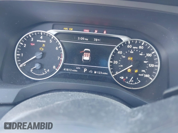 2023 Nissan Pathfinder S with VIN 5N1DR3AC9PC229072, listed as a IAAI auction lot 41767676 with 41,813 mi miles and . Bid and sale history available at DreamBid. Image 7.