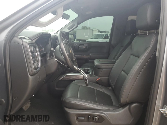 2021 Chevrolet Silverado 1500 LTZ with VIN 3GCUYGED0MG346971, listed as a Copart auction lot 51762875 with Not Provided miles and Salvage Title. Bid and sale history available at DreamBid. Image 7.