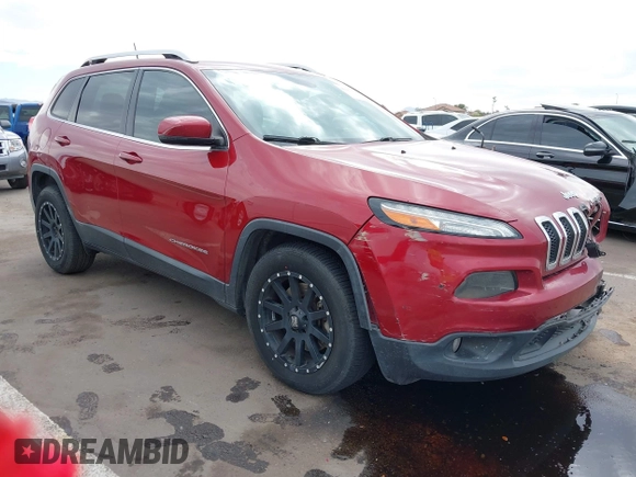 2017 Jeep Cherokee Latitude with VIN 1C4PJLCS1HW669834, listed as a IAAI auction lot 41916950 with 144,596 mi miles and . Bid and sale history available at carsss.com. Image 1.