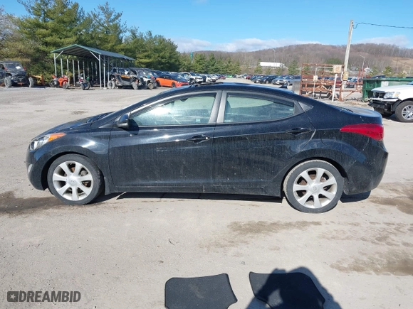 2012 Hyundai Elantra GLS with VIN 5NPDH4AE8CH083096, listed as a IAAI auction lot 41857602 with 87,746 mi miles. Bid and sale history available at carsss.com. Image 14.