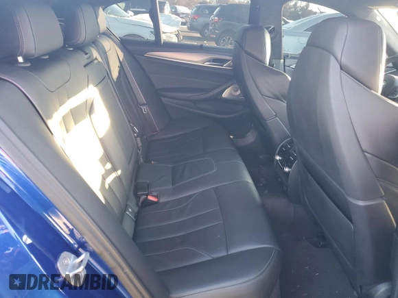 2019 BMW M5 with VIN WBSJF0C5XKB285493, listed as a Copart auction lot 87696545 with 47,381 mi miles and Salvage Title. Bid and sale history available at carsss.com. Image 10.