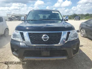 2019 Nissan Armada SV with VIN JN8AY2NC6K9588193, listed as a Copart auction lot 73824174 with Not Provided miles and Non Repairable. Bid and sale history available at carsss.com. Image 5.
