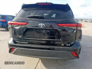 2023 Toyota Highlander L with VIN 5TDKDRAH8PS037181, listed as a Copart auction lot 61659995 with 53,767 mi miles and Salvage title. Bid and sale history available at DreamBid. Image 6.