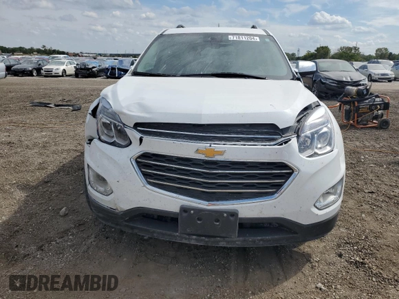 2016 Chevrolet Equinox LTZ with VIN 2GNFLGEK0G6293444, listed as a Copart auction lot 71811204 with 44,959 mi miles and Salvage Title. Bid and sale history available at carsss.com. Image 5.