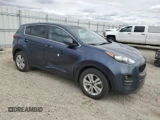 2017 Kia Sportage LX with VIN KNDPM3AC4H7213422, listed as a Copart auction lot 53560945 with 111,822 mi miles and Salvage Title. Bid and sale history available at carsss.com. Image 4.