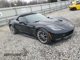 2017 Chevrolet Corvette with VIN 1G1Y13D79H5114515, listed as a Copart auction lot 45343615 with 30,078 mi miles and Salvage title. Bid and sale history available at DreamBid. Image 4.