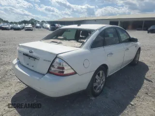 2008 Ford Taurus Limited with VIN 1FAHP25WX8G133025, listed as a Copart auction lot 56471334 with 53,445 mi miles and Salvage Title. Bid and sale history available at carsss.com. Image 3.