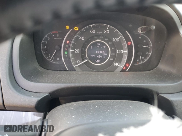 2013 Honda CR-V EX-L with VIN 5J6RM3H71DL019251, listed as a Copart auction lot 51737695 with 102,828 mi miles and Salvage Title. Bid and sale history available at DreamBid. Image 9.