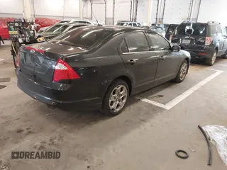 2011 Ford Fusion SE with VIN 3FAHP0HA9BR128452, listed as a IAAI auction lot 41798473 with 136,844 mi miles. Bid and sale history available at carsss.com. Image 4.