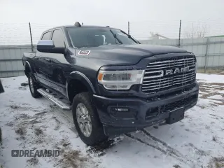 2020 Ram 2500 Laramie with VIN 3C6UR5FL2LG107256, listed as a Copart auction lot 44168315 with 91,849 mi miles and Salvage Title. Bid and sale history available at carsss.com. Image 4.