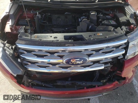 2018 Ford Explorer XLT with VIN 1FM5K7D85JGC04709, listed as a Copart auction lot 50596605 with 118,714 mi miles and Salvage Title. Bid and sale history available at DreamBid. Image 13.