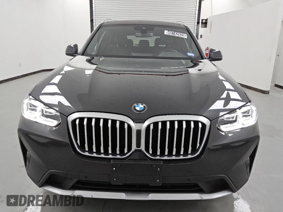 2024 BMW X3 sDrive30i with VIN 5UX43DP03R9W14974, listed as a Copart auction lot 49742925 with 21,256 mi miles and Clean Title. Bid and sale history available at DreamBid. Image 5.