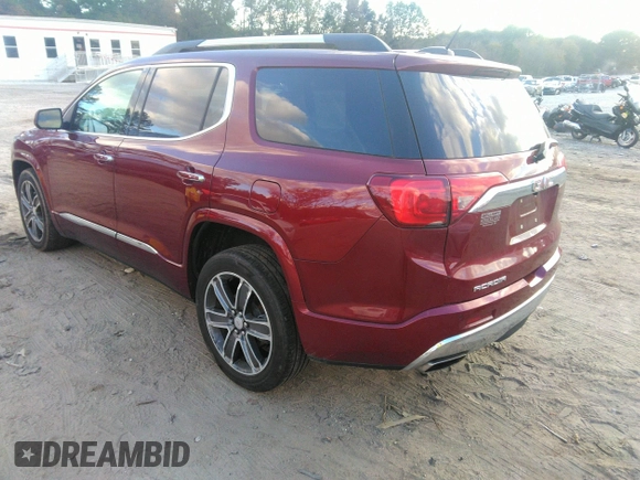 2017 GMC Acadia Denali with VIN 1GKKNPLS5HZ201646, listed as a IAAI auction lot 40948789 with 110,771 mi miles. Bid and sale history available at carsss.com. Image 3.