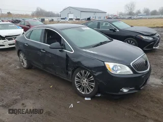 2013 Buick Verano Group with VIN 1G4PS5SK5D4121444, listed as a Copart auction lot 44927455 with 116,302 mi miles and Salvage title. Bid and sale history available at DreamBid. Image 4.