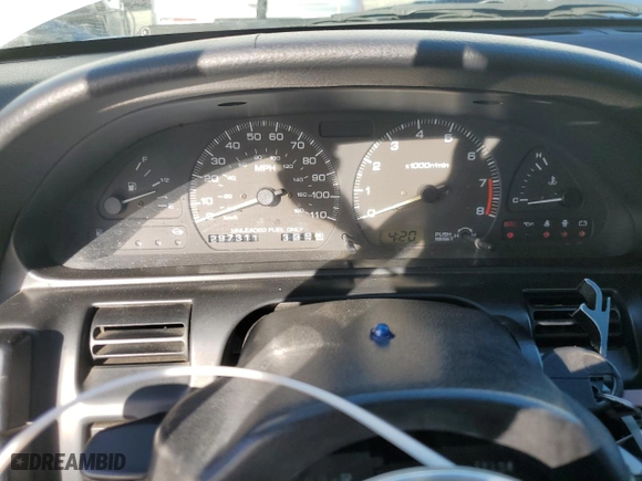 1992 Nissan 240SX SE Ltd Edition with VIN JN1MS36P0NW111978, listed as a Copart auction lot 86739204 with 297311 miles and Salvage Title. Bid and sale history available at carsss.com. Image 9.