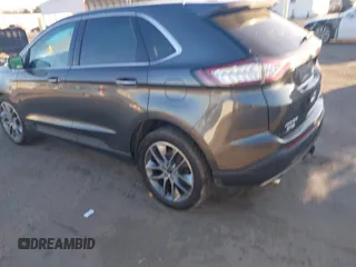 2015 Ford Edge Titanium with VIN 2FMPK4K87FBB77277, listed as a IAAI auction lot 41795760 with 164,844 mi miles. Bid and sale history available at carsss.com. Image 3.