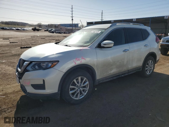 2017 Nissan Rogue SL with VIN 5N1AT2MV1HC872660, listed as a Copart auction lot 51462125 with 78,556 mi miles and Salvage Title. Bid and sale history available at DreamBid. Image 1.