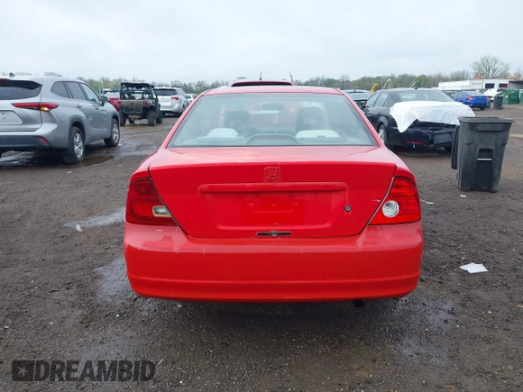2002 Honda Civic EX with VIN 1HGEM22912L027485, listed as a IAAI auction lot 42108249 with 276,820 mi miles and . Bid and sale history available at DreamBid. Image 16.
