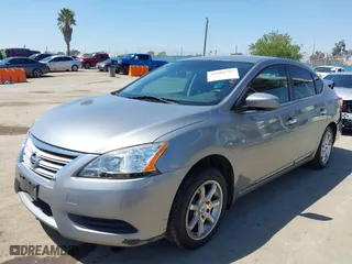 2014 Nissan Sentra SR with VIN 3N1AB7AP6EL698081, listed as a IAAI auction lot 41984797 with 64,384 mi miles. Bid and sale history available at carsss.com. Image 2.