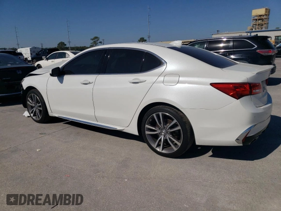 2020 Acura TLX w/Advance Pkg with VIN 19UUB3F86LA000062, listed as a Copart auction lot 77369314 with 71,806 mi miles and Salvage Title. Bid and sale history available at carsss.com. Image 2.