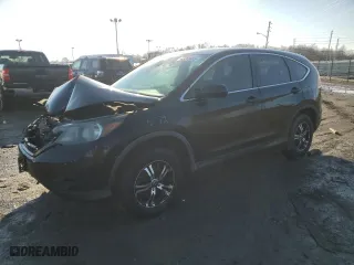 2014 Honda CR-V LX with VIN 3CZRM3H34EG716988, listed as a Copart auction lot 46251695 with 119,054 mi miles and Salvage Title. Bid and sale history available at carsss.com. Image 1.