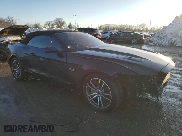 2017 Ford Mustang GT Premium с VIN 1FATP8FF7H5311092, выставлен на аукционе Copart как лот 88646435 с пробегом 62 917 миль миль и Списание • Salvage title. История ставок и продаж доступна на DreamBid. Изображение 4.