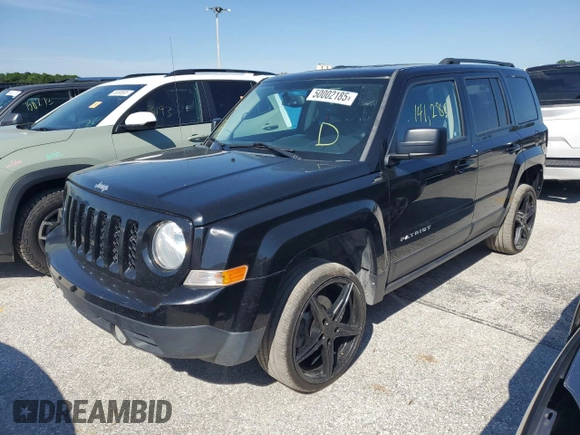 2016 Jeep Patriot Sport with VIN 1C4NJRBB7GD741674, listed as a Copart auction lot 50002185 with 141,280 mi miles and Clean Title. Bid and sale history available at carsss.com. Image 1.