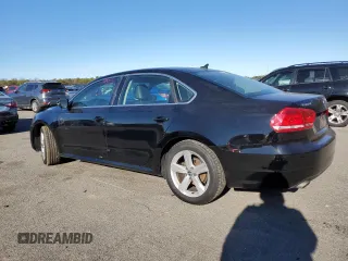 2012 Volkswagen Passat SE with VIN 1VWBP7A36CC061293, listed as a Copart auction lot 88065715 with 100,640 mi miles and Salvage Title. Bid and sale history available at carsss.com. Image 2.