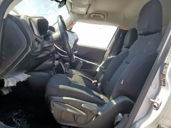 2017 Jeep Renegade Latitude with VIN ZACCJABB6HPE61224, listed as a Copart auction lot 57641775 with 127,078 mi miles and Salvage title. Bid and sale history available at DreamBid. Image 7.