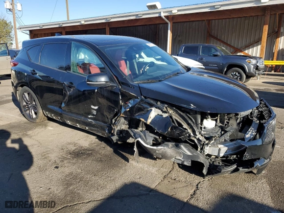 2019 Acura RDX w/A-Spec Pkg with VIN 5J8TC2H6XKL032756, listed as a Copart auction lot 48071615 with 68,700 mi miles and Salvage Title. Bid and sale history available at carsss.com. Image 4.