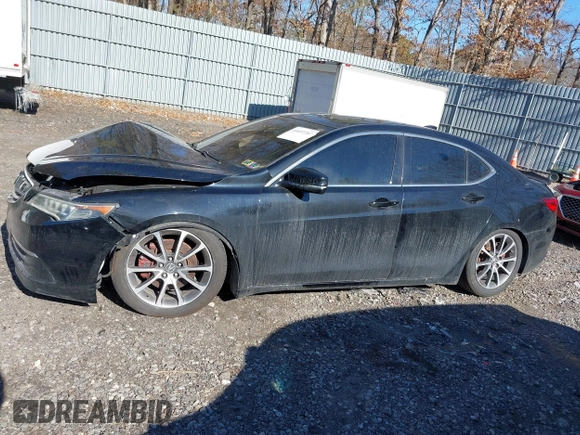 2015 Acura TLX Technology with VIN 19UUB3F58FA006696, listed as a IAAI auction lot 41697207 with 114,725 mi miles and . Bid and sale history available at DreamBid. Image 14.