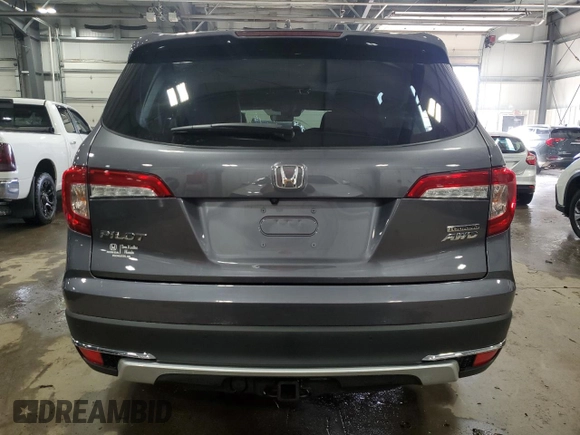 2020 Honda Pilot Touring 8-Passenger with VIN 5FNYF6H96LB052407, listed as a Copart auction lot 44211725 with 53,009 mi miles and Salvage Title. Bid and sale history available at DreamBid. Image 6.