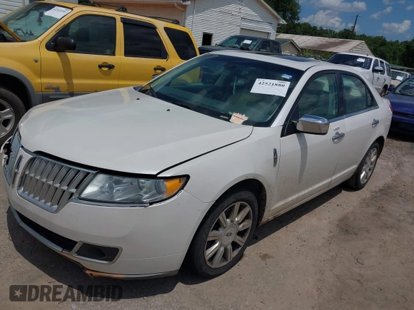 2010 Lincoln MKZ with VIN 3LNHL2GC7AR618032, listed as a IAAI auction lot 42521880 with 191,287 mi miles and . Bid and sale history available at DreamBid. Image 2.