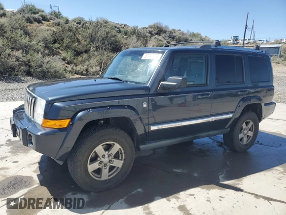 2007 Jeep Commander Limited with VIN 1J8HG58287C608187, listed as a Copart auction lot 52937855 with 163,456 mi miles and Salvage title. Bid and sale history available at DreamBid. Image 1.
