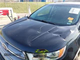 2016 Ford Edge Titanium with VIN 2FMPK3K91GBC66265, listed as a IAAI auction lot 41858592 with 63,621 mi miles. Bid and sale history available at carsss.com. Image 6.