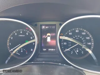 2018 Hyundai Santa Fe Sport 2.4L with VIN 5NMZU3LB2JH081692, listed as a IAAI auction lot 41825234 with 87,830 mi miles. Bid and sale history available at carsss.com. Image 7.