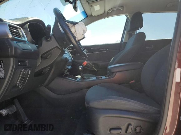2017 Kia Sorento LX with VIN 5XYPG4A38HG200138, listed as a Copart auction lot 49133315 with 116,626 mi miles and Non Repairable. Bid and sale history available at carsss.com. Image 7.
