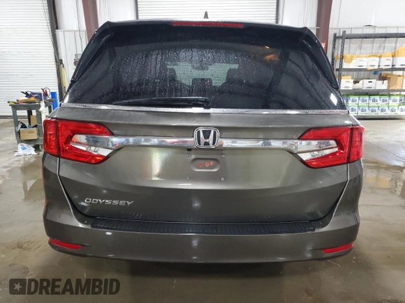 2018 Honda Odyssey EX-L z VIN 5FNRL6H77JB013494, wystawiony jako Copart lot #56348745 z przebiegiem 21 368 mil mil oraz Szkoda całkowita • Salvage title. Historia ofert i sprzedaży dostępna na DreamBid. Obrazek 6.
