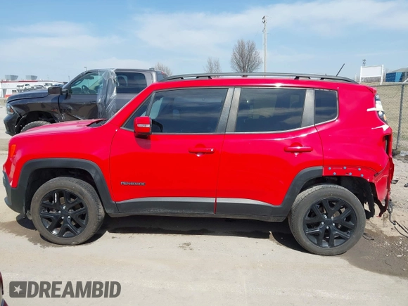 2017 Jeep Renegade Altitude with VIN ZACCJBBB2HPE76759, listed as a IAAI auction lot 41773402 with 134,468 mi miles and . Bid and sale history available at DreamBid. Image 15.