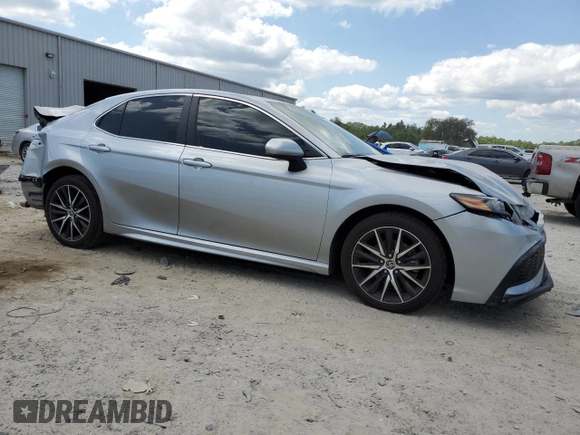 2021 Toyota Camry SE Nightshade with VIN 4T1G11AK5MU515443, listed as a Copart auction lot 52325085 with 55,963 mi miles and Salvage Title. Bid and sale history available at DreamBid. Image 4.