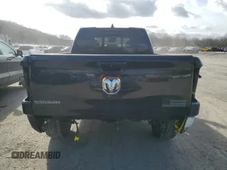 2019 Ram 1500 Laramie with VIN 1C6SRFDT3KN602992, listed as a Copart auction lot 44276045 with 79,272 mi miles and Salvage Title. Bid and sale history available at carsss.com. Image 6.