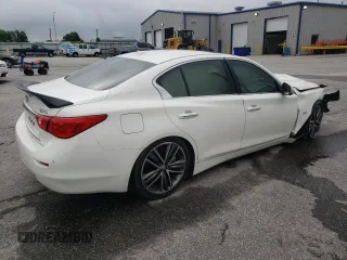 2017 Infiniti Q50 Sport z VIN JN1EV7AP0HM734043, wystawiony jako Copart lot #58812505 z przebiegiem 111 596 mil mil oraz Szkoda całkowita • Salvage title. Historia ofert i sprzedaży dostępna na DreamBid. Obrazek 3.
