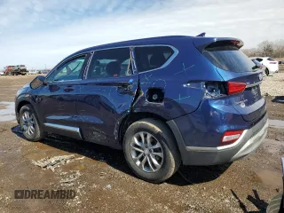 2020 Hyundai Santa Fe SEL with VIN 5NMS3CAD3LH205285, listed as a Copart auction lot 49089915 with 58,437 mi miles and Salvage Title. Bid and sale history available at carsss.com. Image 2.