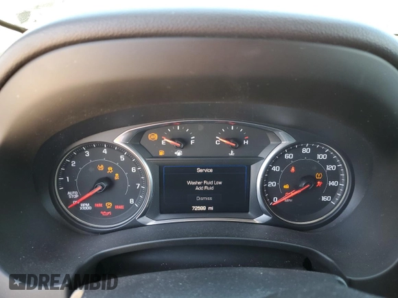 2020 GMC Terrain SLE with VIN 3GKALMEV4LL282954, listed as a Copart auction lot 49306345 with 72,599 mi miles and Salvage Title. Bid and sale history available at DreamBid. Image 9.