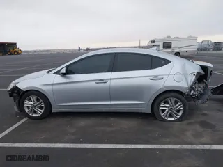 2019 Hyundai Elantra Preferred with VIN KMHD84LF7KU773329, listed as a IAAI auction lot 41434350 with 63,484 mi miles. Bid and sale history available at carsss.com. Image 15.