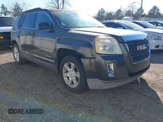 2013 GMC Terrain SLT with VIN 2GKALUEK9D6149229, listed as a IAAI auction lot 41650378 with 108,769 mi miles and . Bid and sale history available at carsss.com. Image 1.