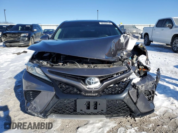 2019 Toyota Camry XSE with VIN 4T1B61HK4KU806613, listed as a Copart auction lot 88394735 with 107,830 mi miles and Salvage Title. Bid and sale history available at carsss.com. Image 5.