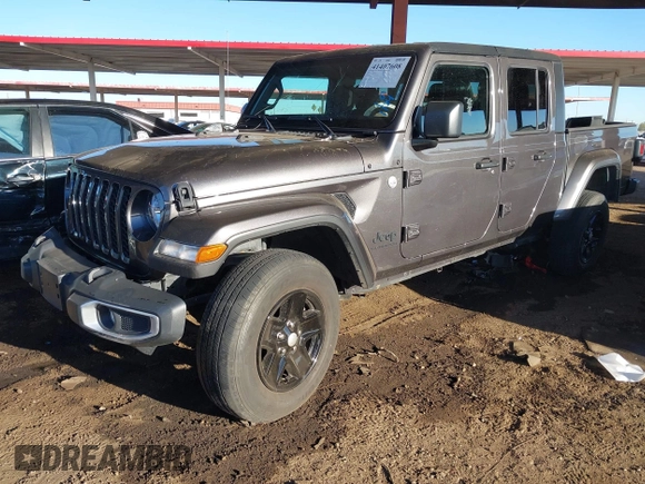 2021 Jeep Gladiator Willys with VIN 1C6HJTAG2ML507426, listed as a IAAI auction lot 41407608 with 49,554 mi miles and . Bid and sale history available at carsss.com. Image 18.