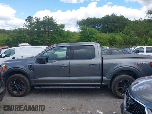 2022 Ford F-150 XL with VIN 1FTFW1E59NKD16981, listed as a IAAI auction lot 42184579 with 89,671 mi miles. Bid and sale history available at carsss.com. Image 14.